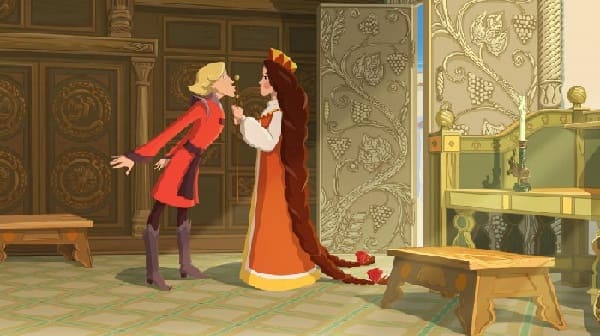 Картинка из мультфильма три богатыря и наследница престола